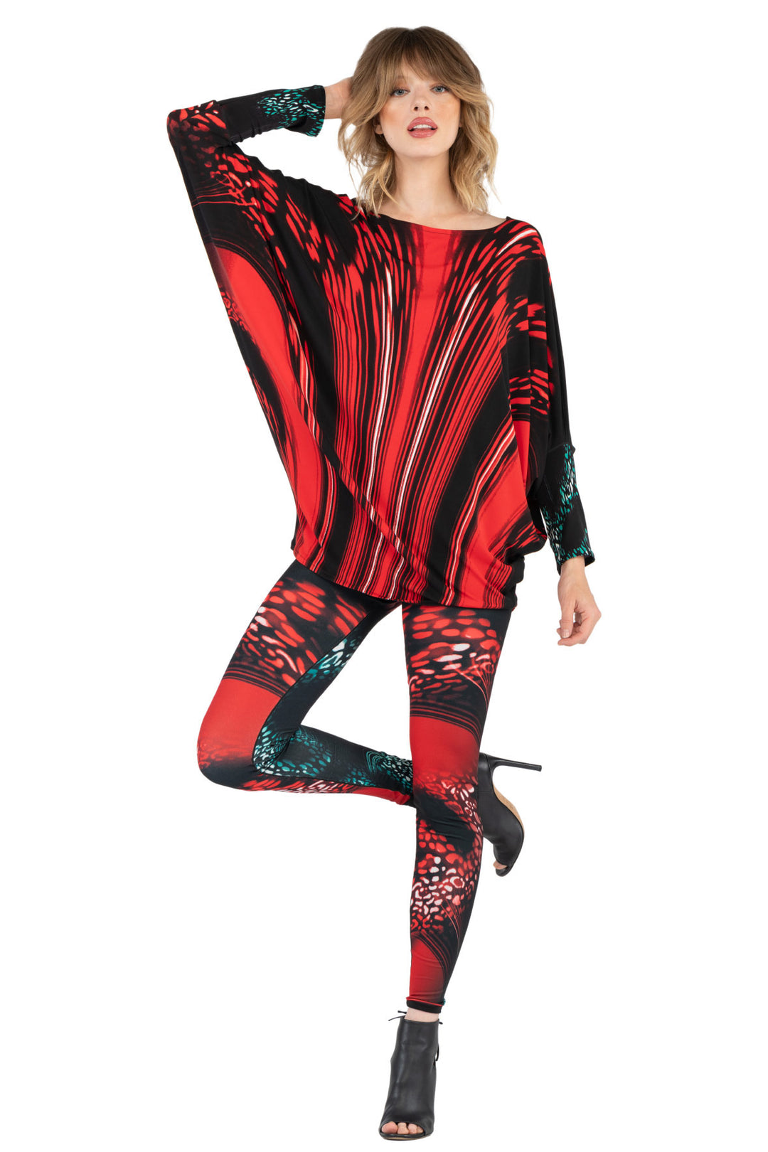 High Waist DBL Layered Leggings