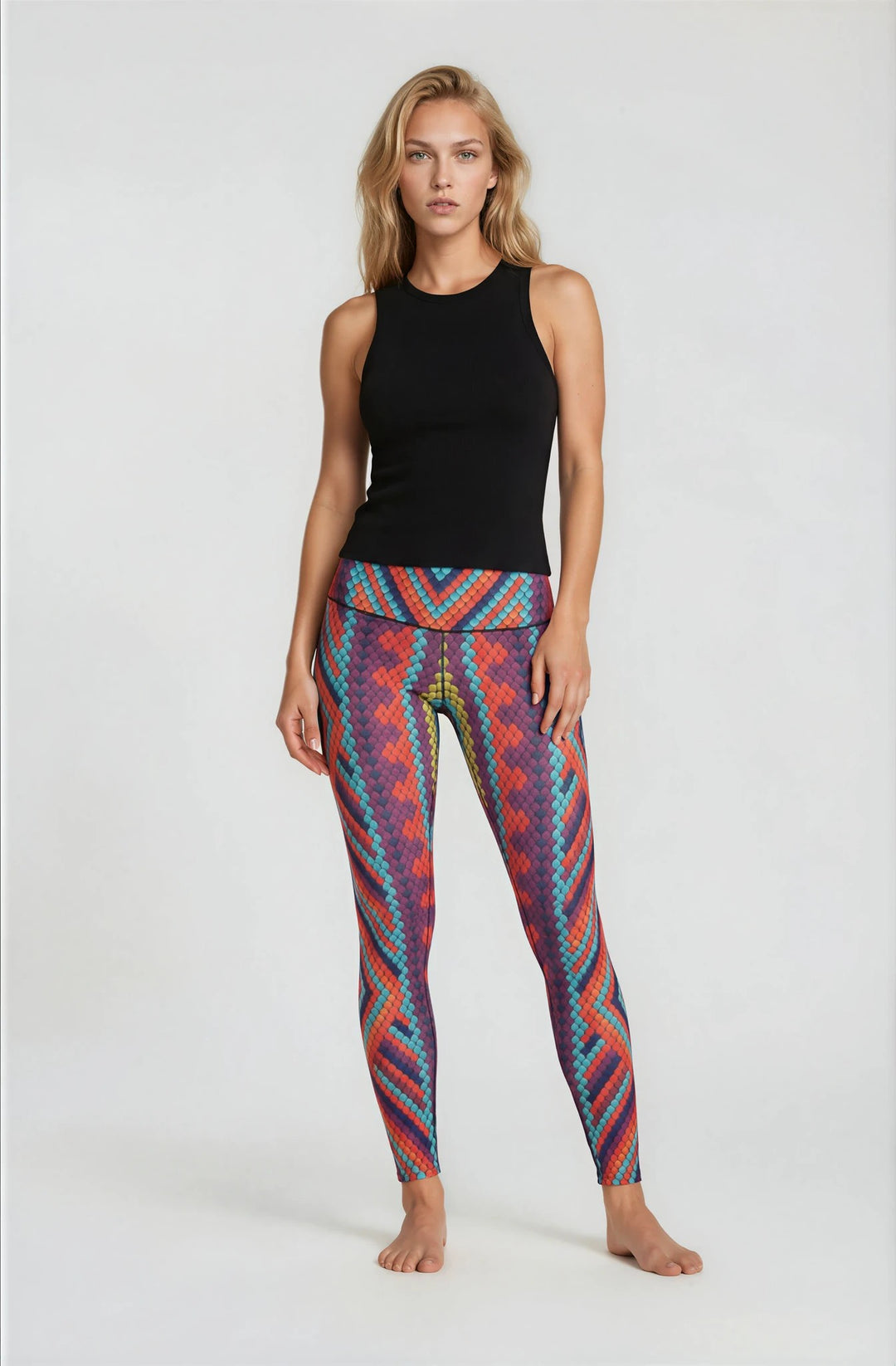 High Waist Single Layered Yoga Pants
