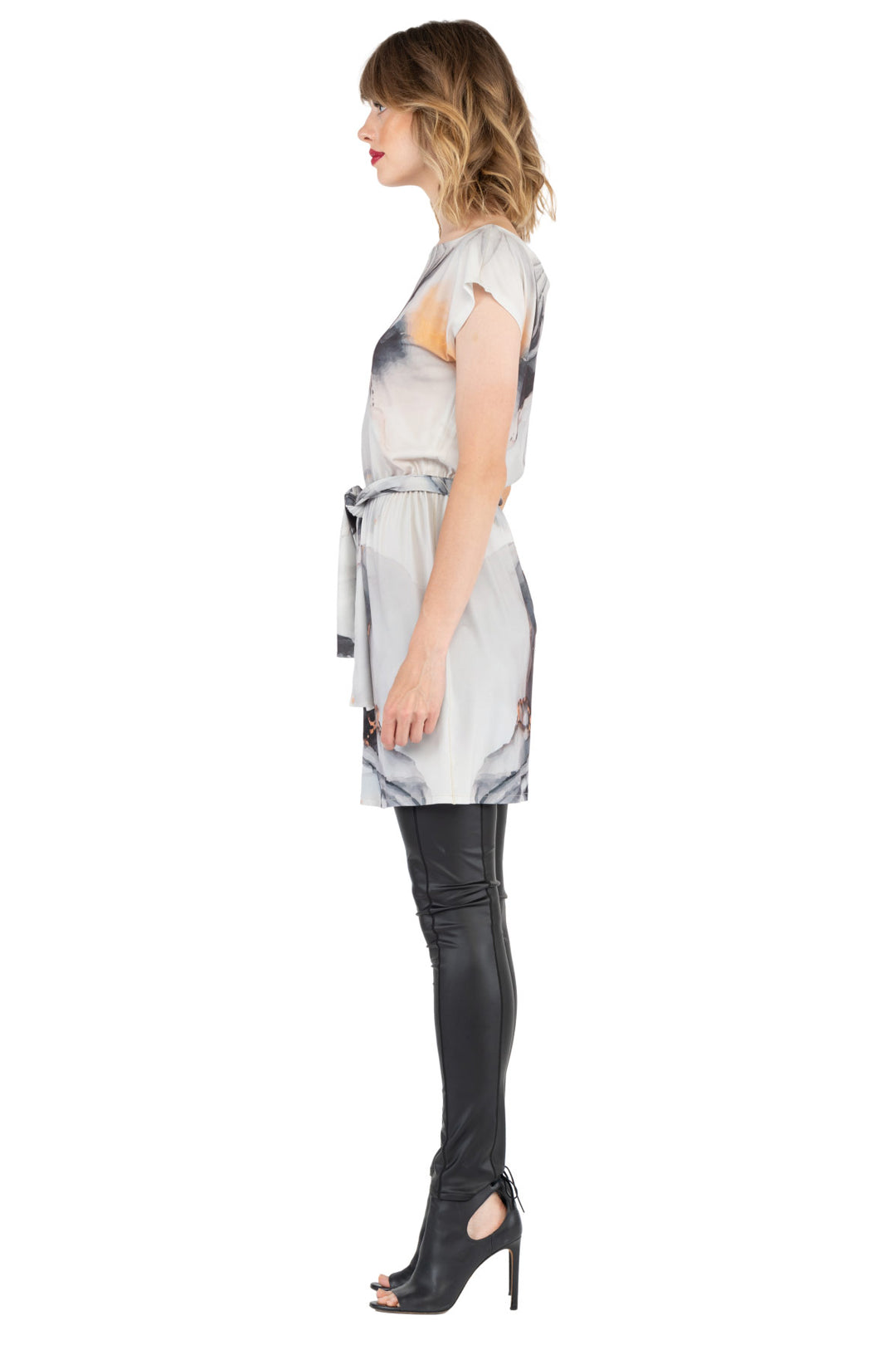 Slim Toga Dress