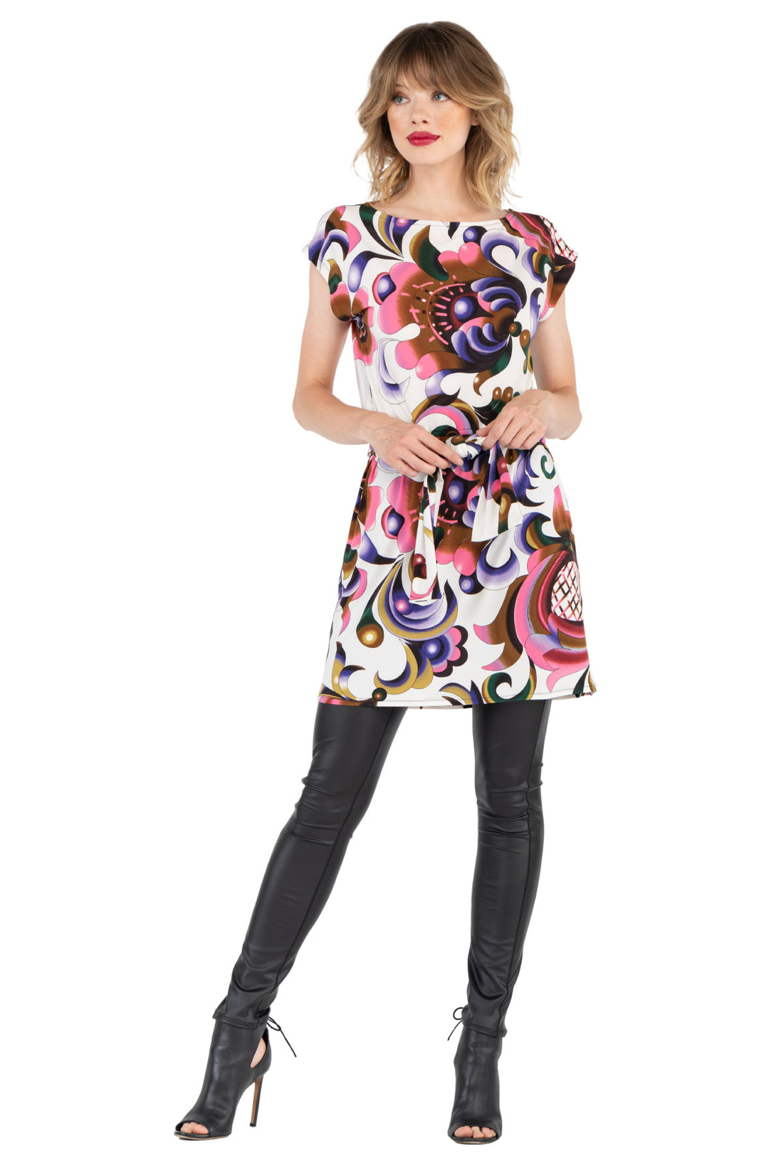 Slim Toga Dress