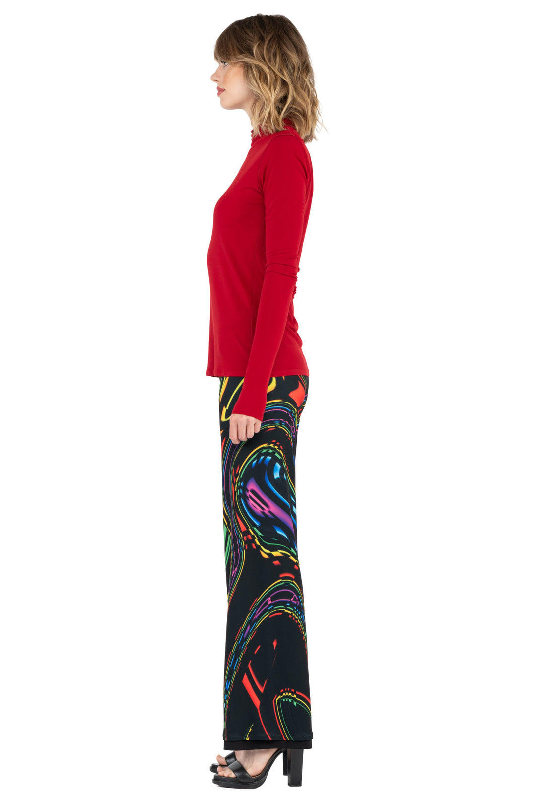 Kadas Mock Neck Long Sleeve Top