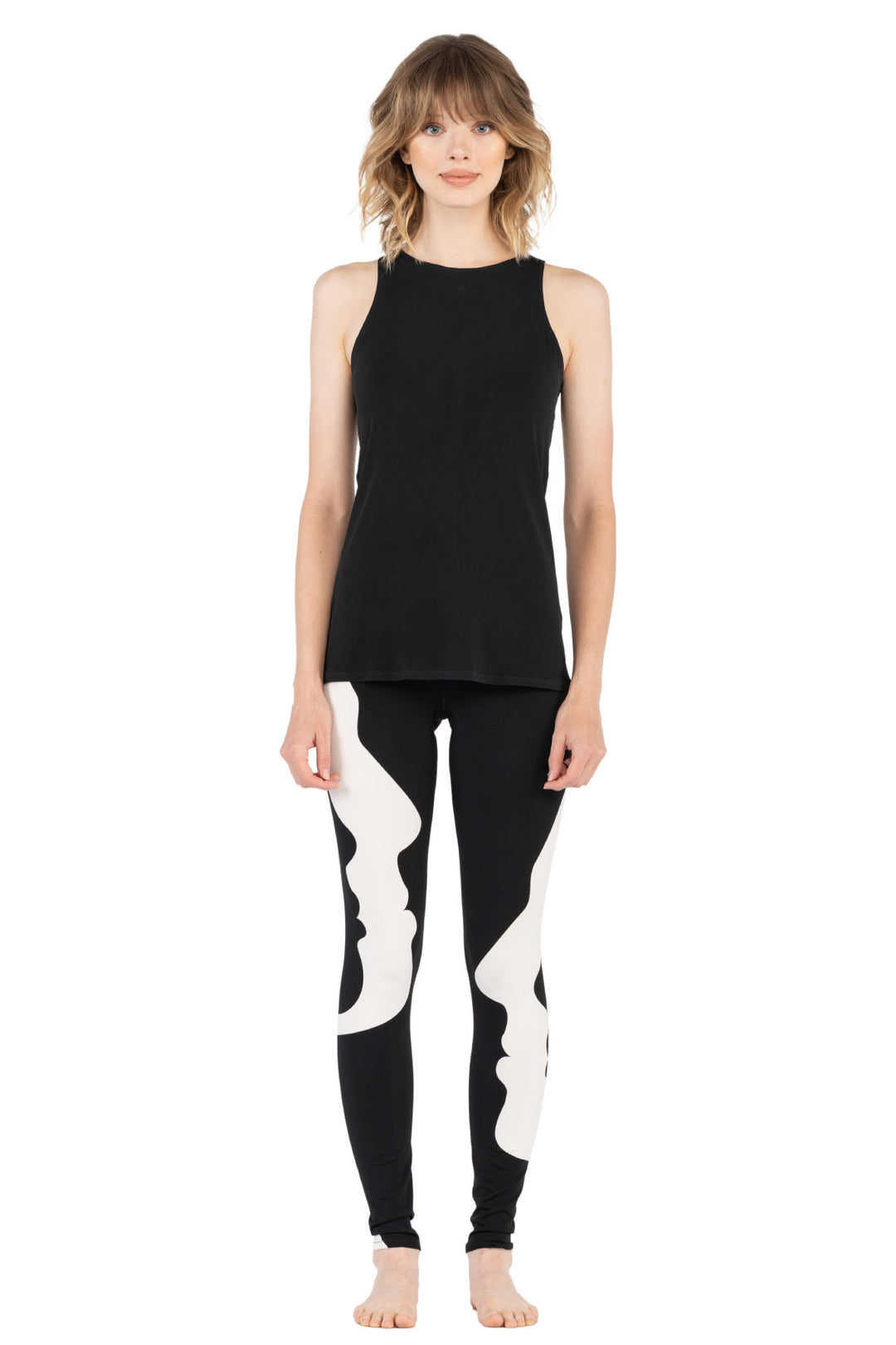 High Waist Single Layered Yoga Pants