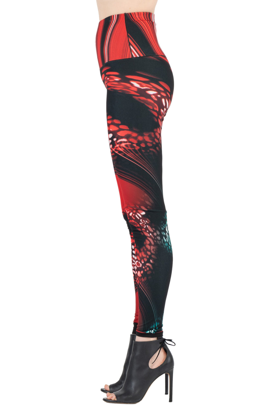High Waist DBL Layered Leggings