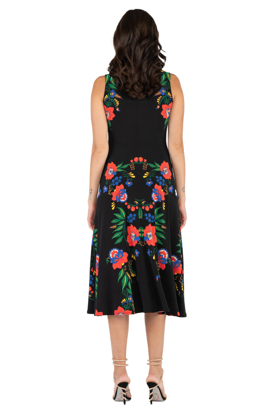 Fit Flared Unlined Dress