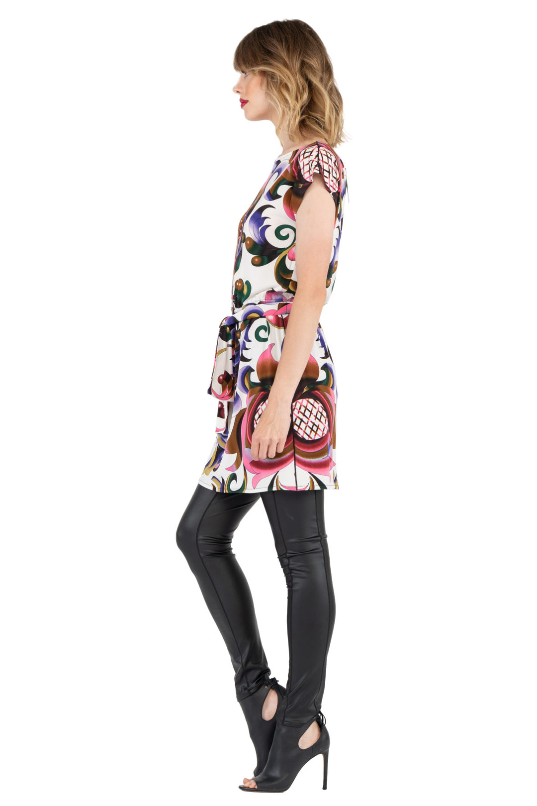 Slim Toga Dress