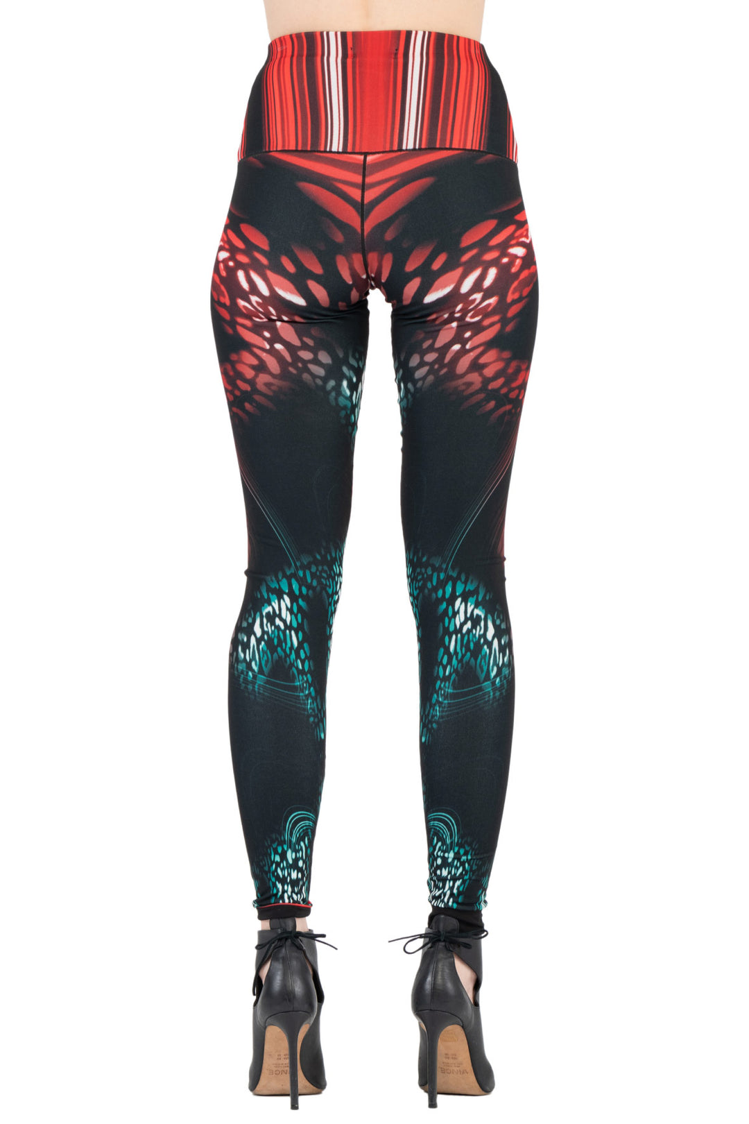 High Waist DBL Layered Leggings