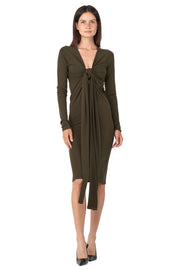 Long L/S Many Ways Dress-Solid Only