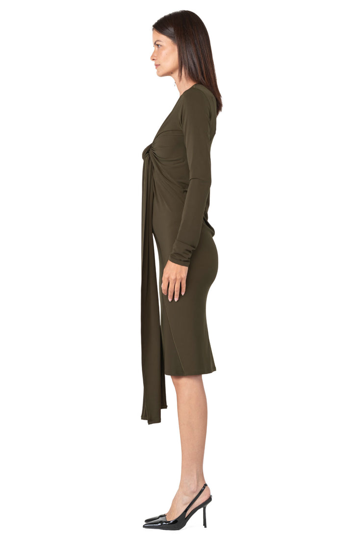 Long L/S Many Ways Dress-Solid Only
