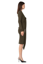 Long L/S Many Ways Dress-Solid Only
