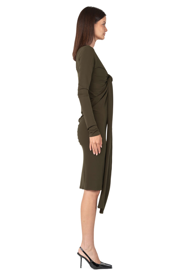 Long L/S Many Ways Dress-Solid Only