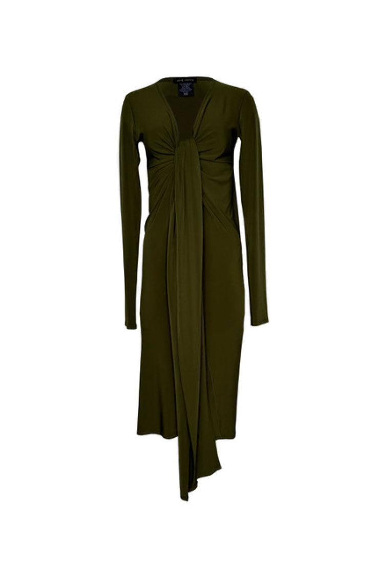 Long L/S Many Ways Dress-Solid Only