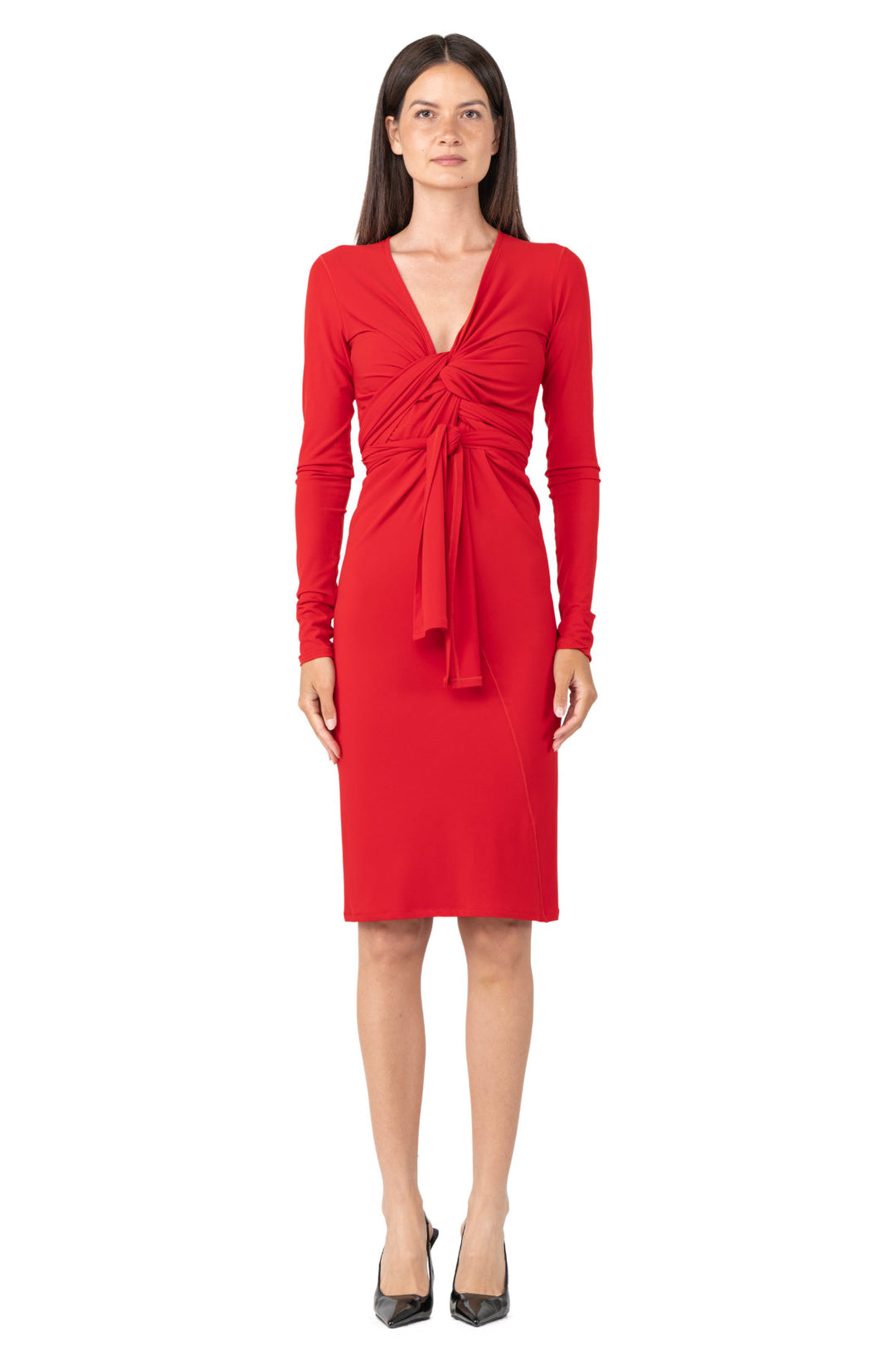 Long L/S Many Ways Dress-Solid Only
