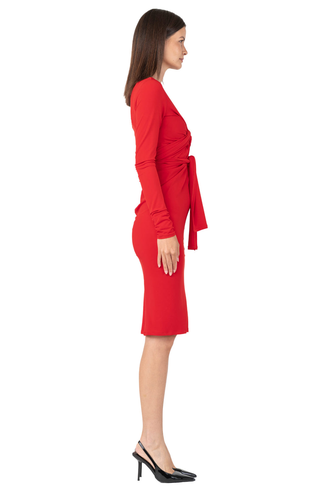 Long L/S Many Ways Dress-Solid Only