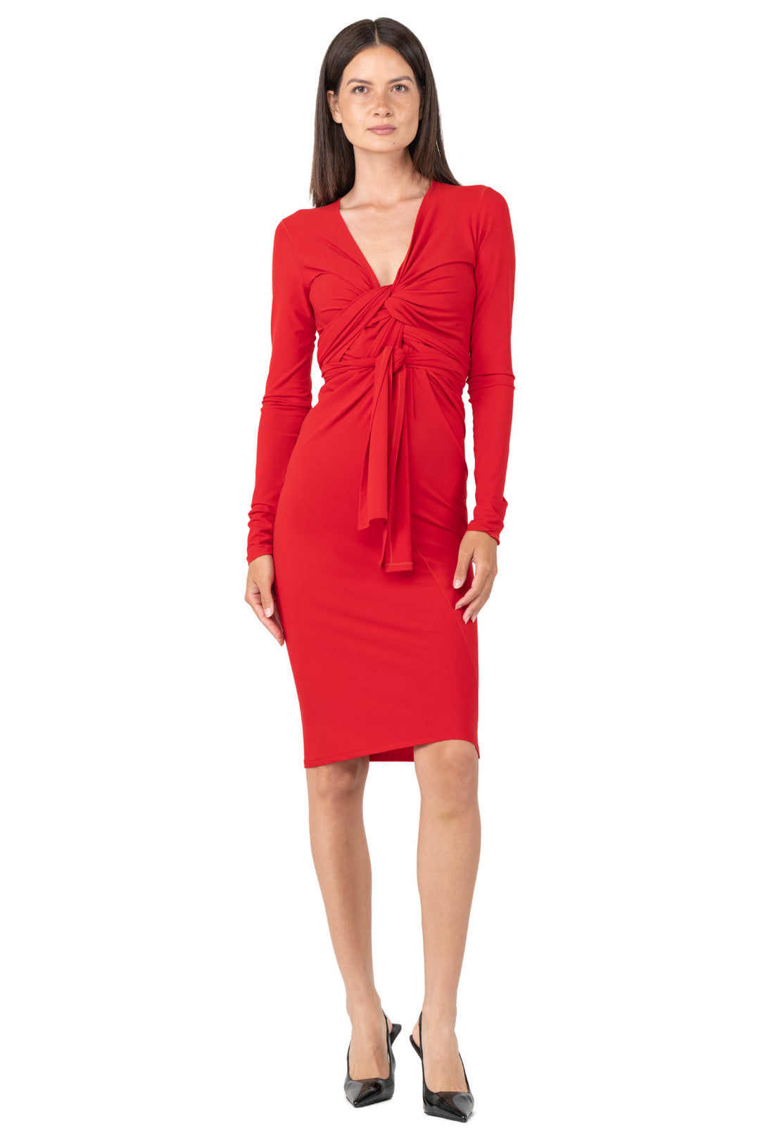 Long L/S Many Ways Dress-Solid Only