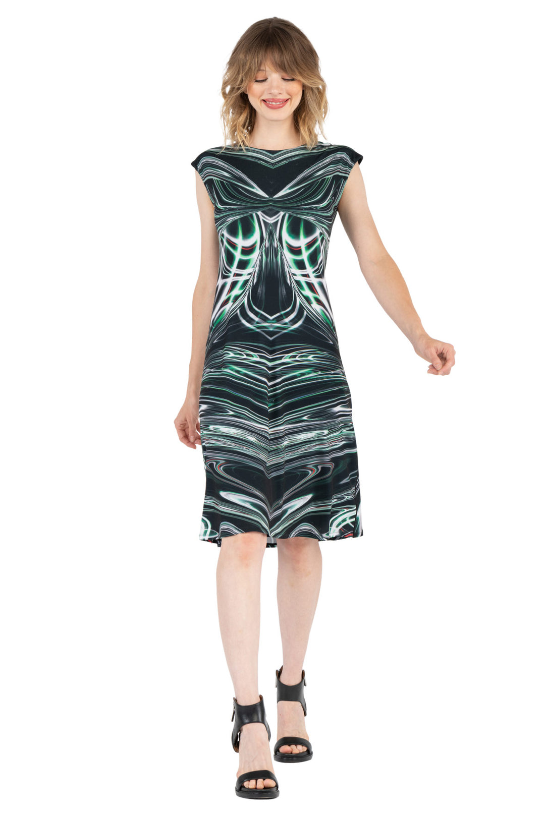 Below Knee Dual Use Susi A Line Dress