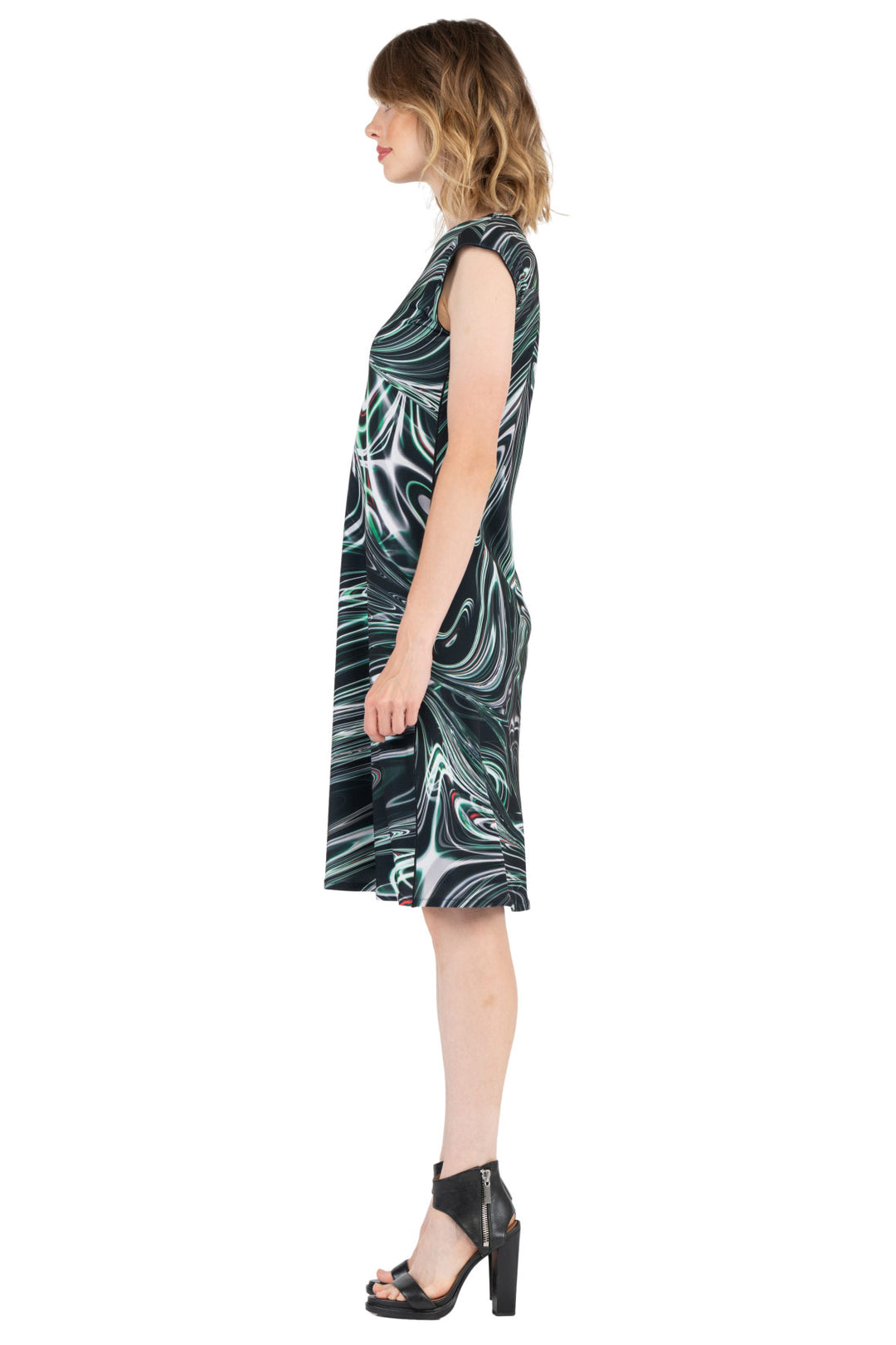 Below Knee Dual Use Susi A Line Dress