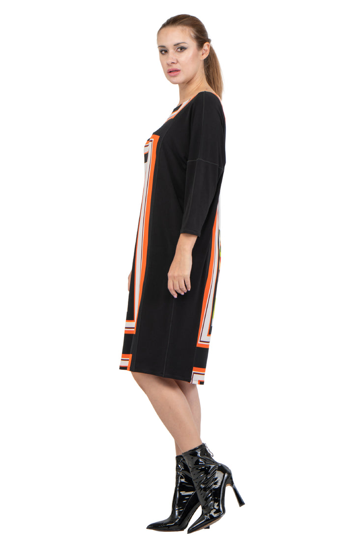 3/4 SLV Wedge Dress 30
