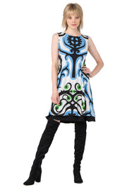 True A Line SL Turn Over Dress