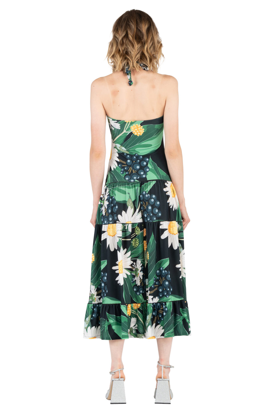 Halter Ring Long Dress
