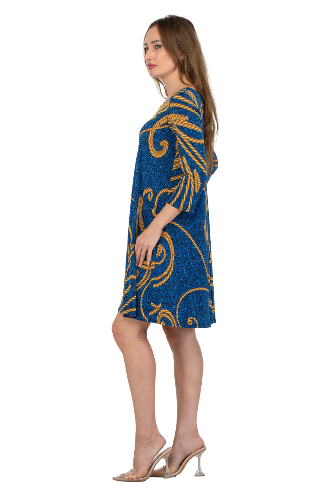 3/4 SLEEVE OLGI DRESS