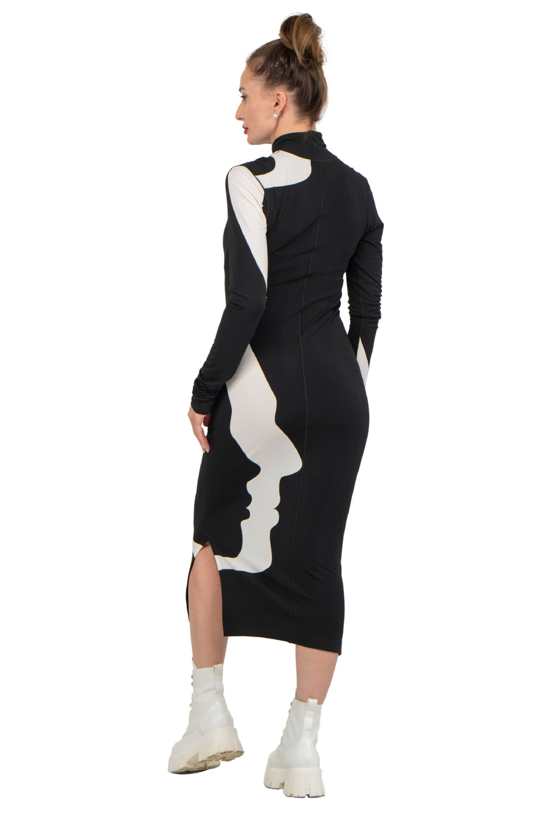 Kadas Mock Neck Dress