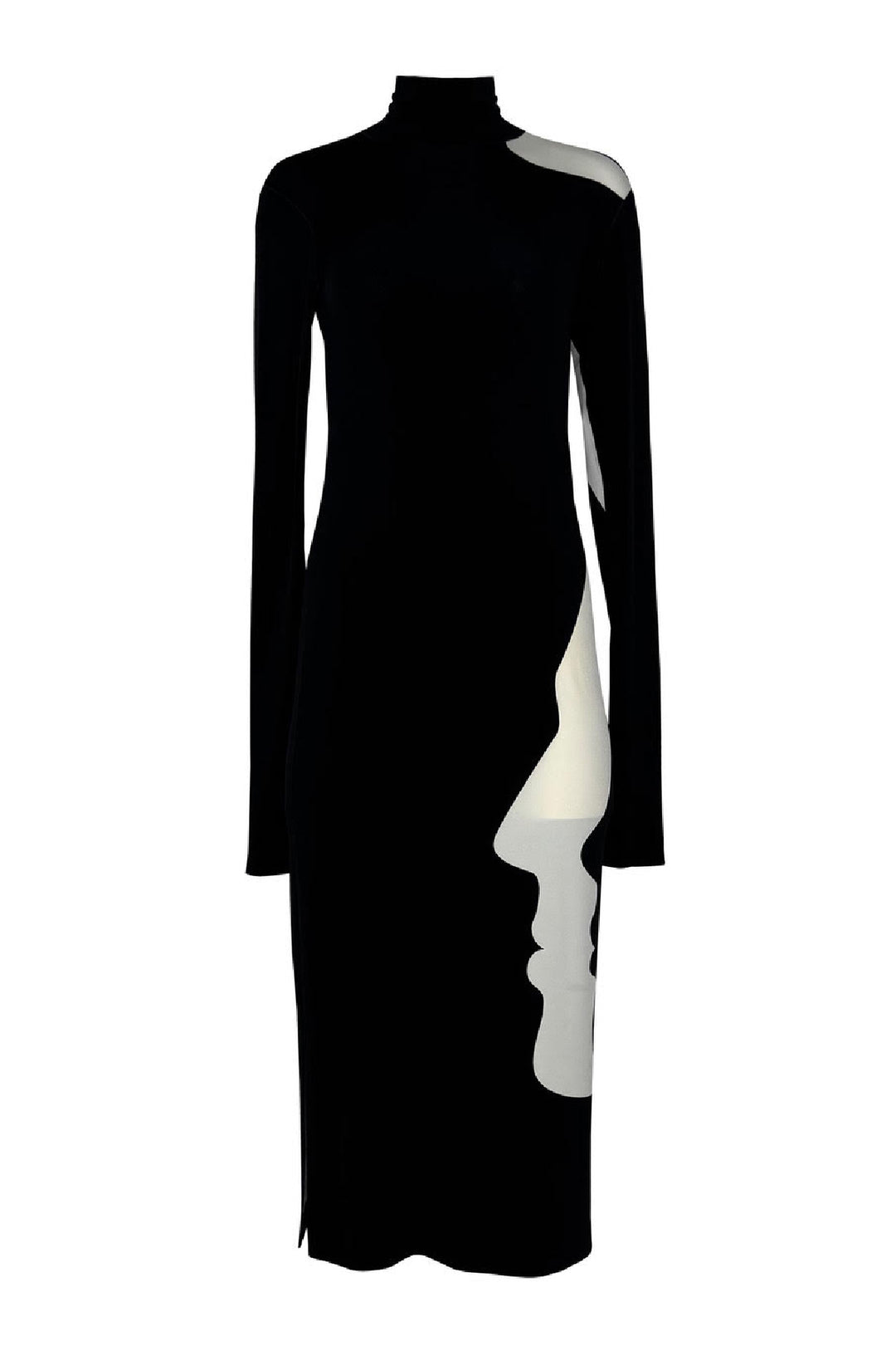 Kadas Mock Neck Dress