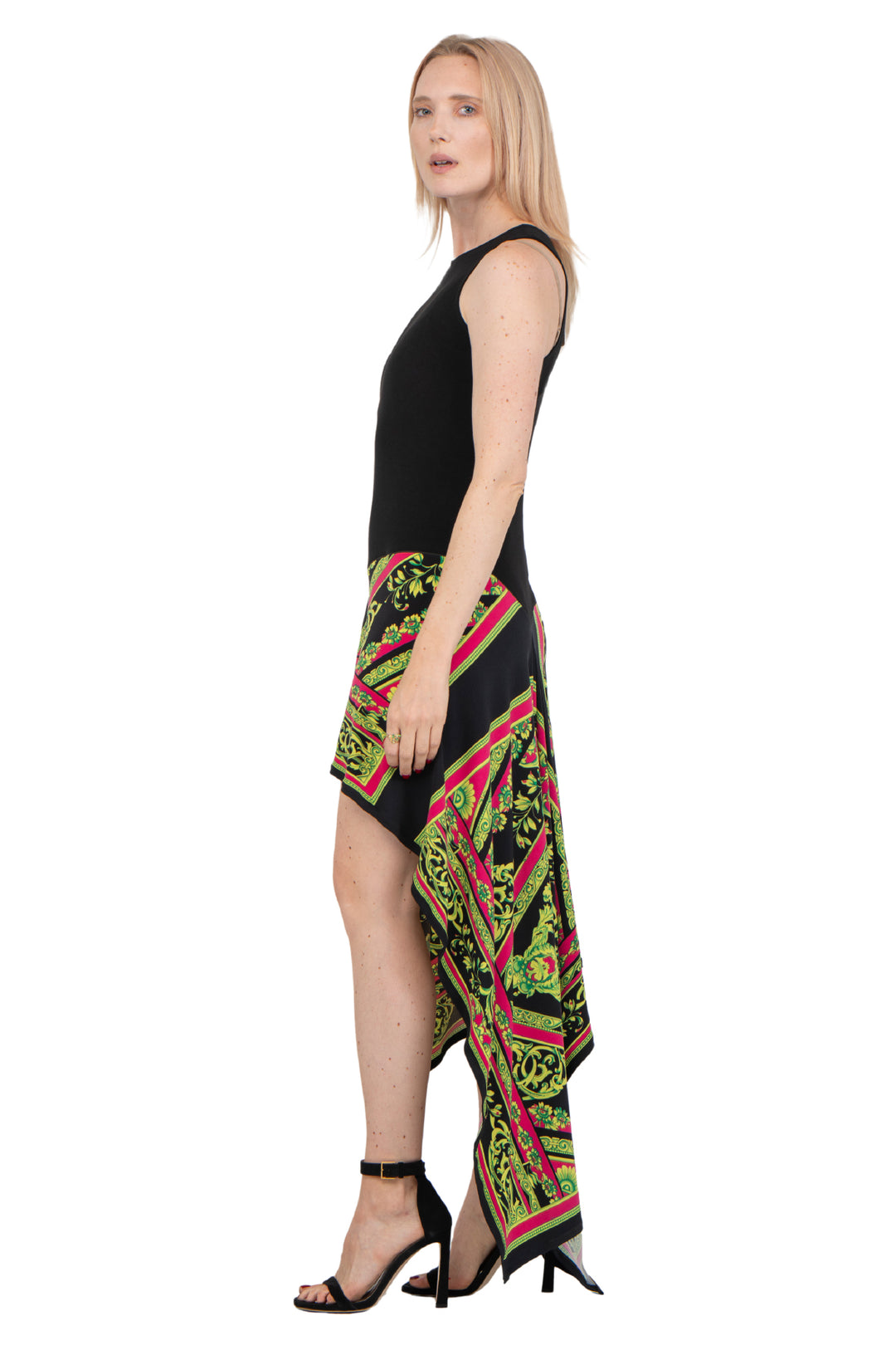 Scarf Skirt Tank Dress