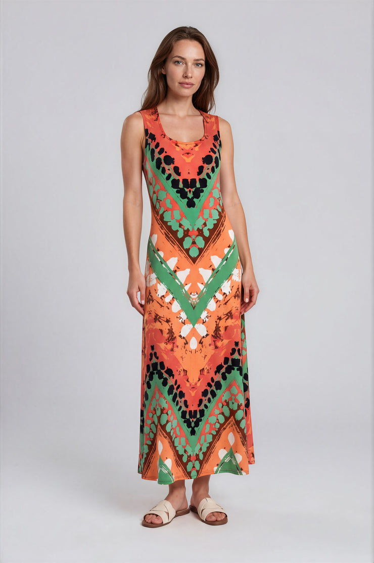 maxi tank dress Eterne air and features built Apiece Apart Siempre Tank Maxi