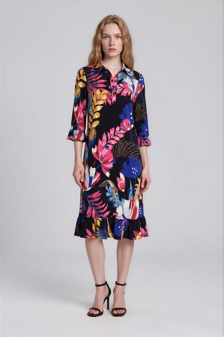 calf length shirt dress Petite Studio's Ellory Cotton Shirt Dress in Ginger
