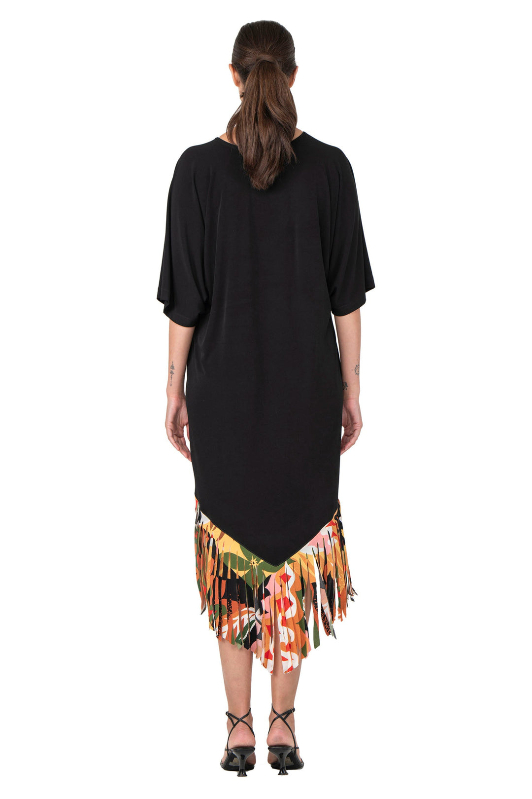Fringe Long Kaftan