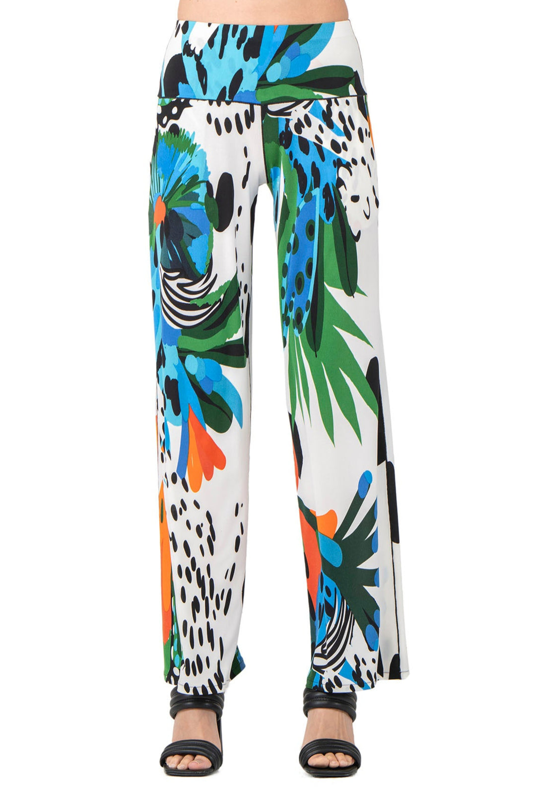 Side Seam Pocket Palazzo Pants