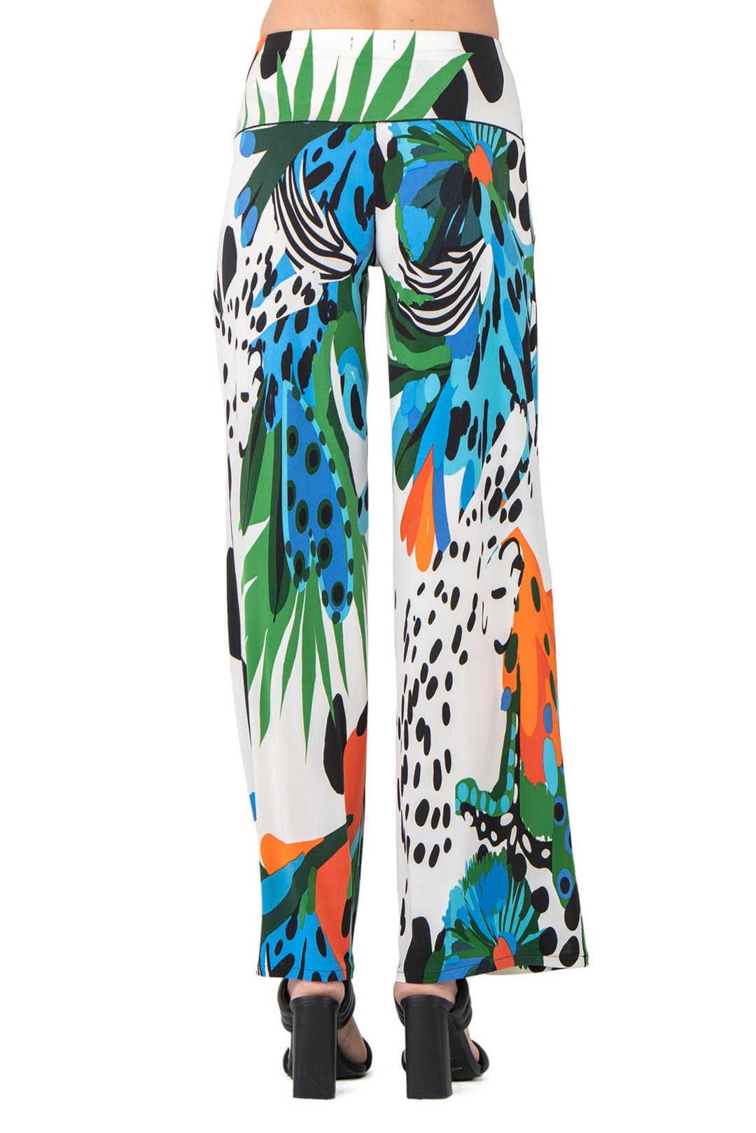 Side Seam Pocket Palazzo Pants