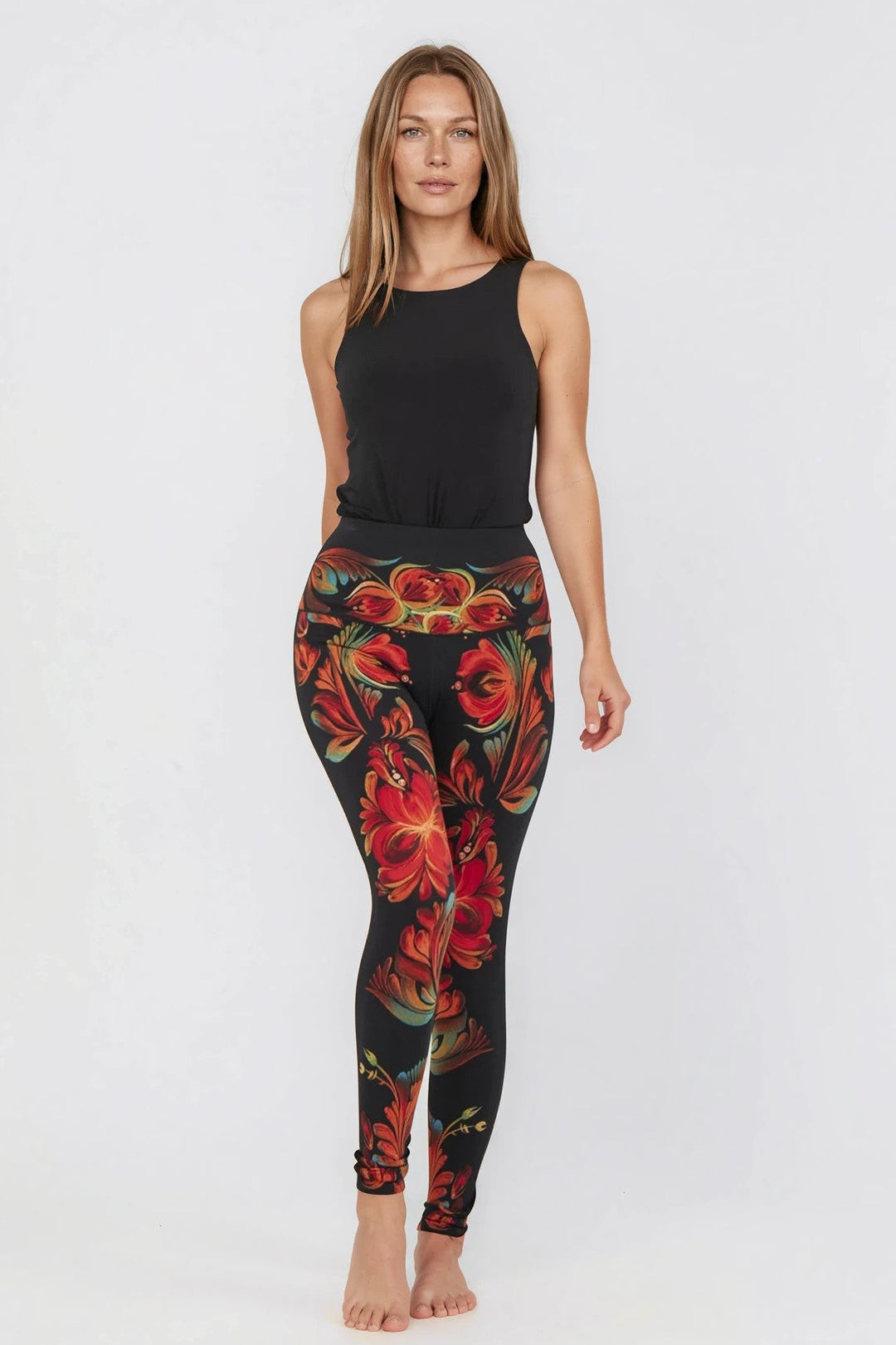 High Waist Single Layered Yoga Pants