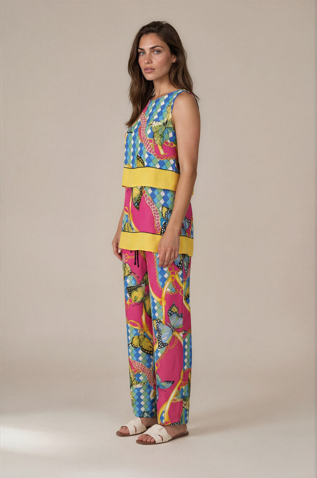 DRAWSTRING FULL LONG PANTS
