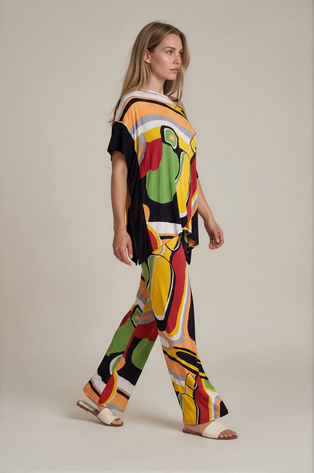Square Banded Tunic