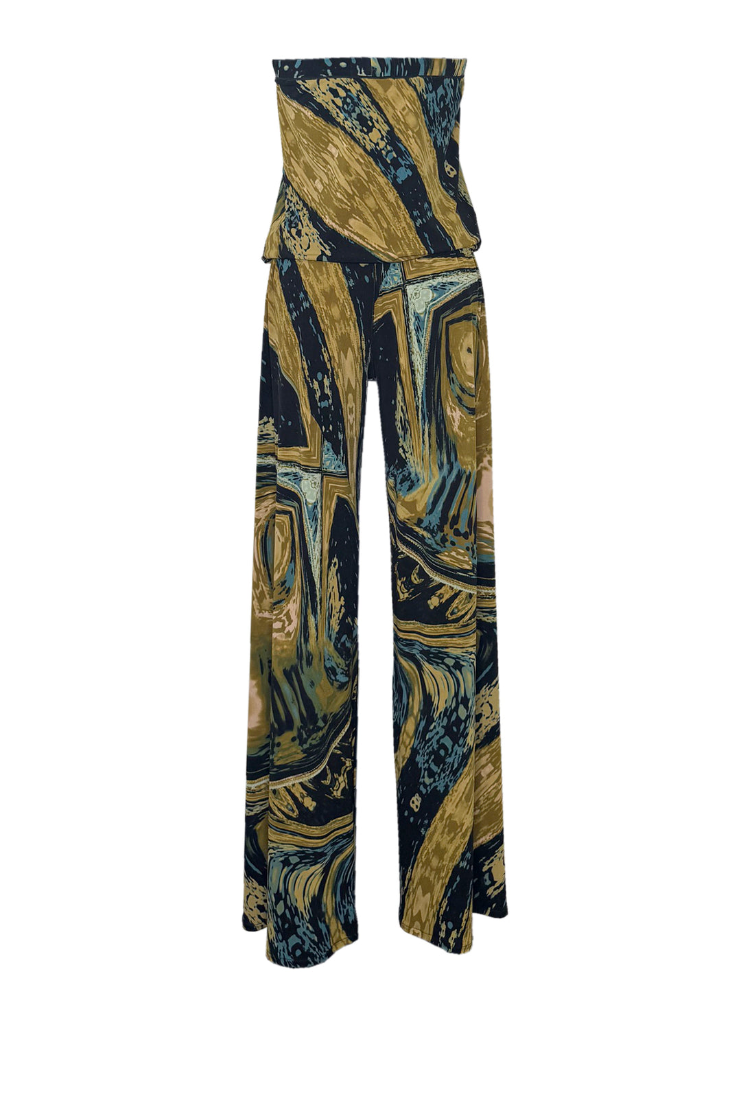 Blouson Jumpsuit with Drawstring waist