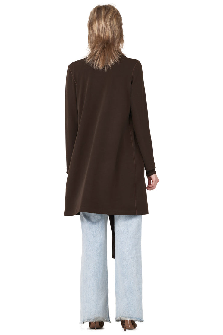 Wrap Collar Coat