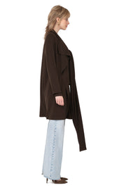 Wrap Collar Coat