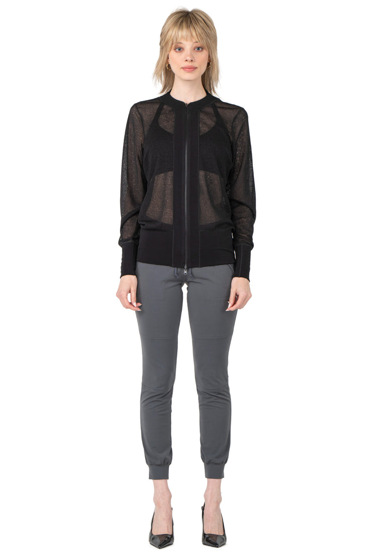 Zipper Short Jacket