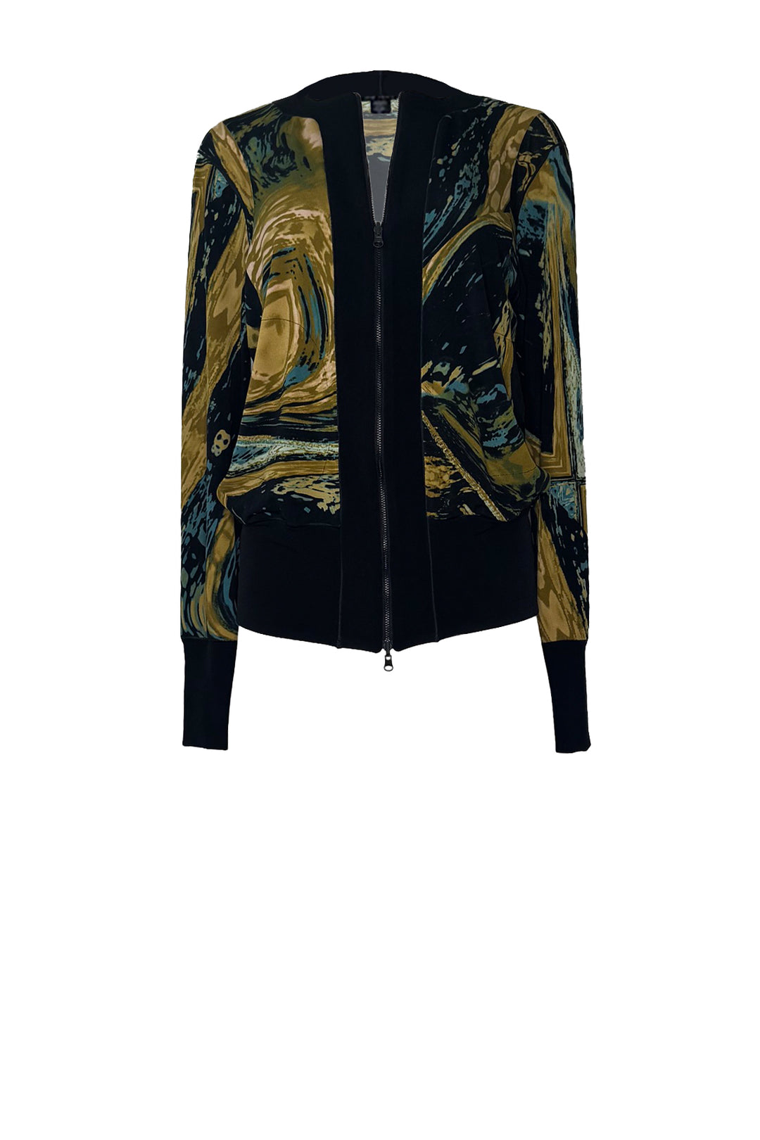 Zipper Short Jacket with Pockets