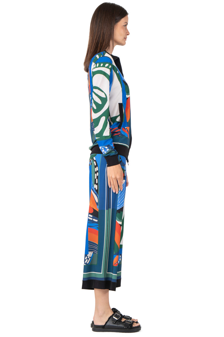 Mock Neck Zip Jacket