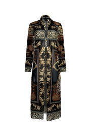 Side Slits Raw Hem Cardigan