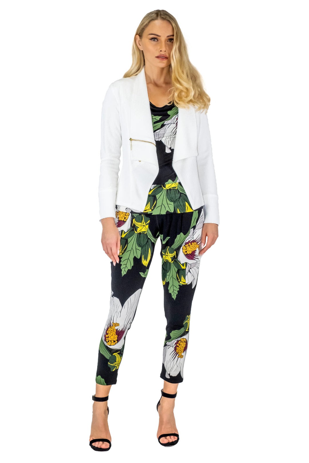 Collars with Zippers Short Jacket
