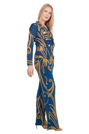 Double Breasted Peaked Lapel Short Jacket