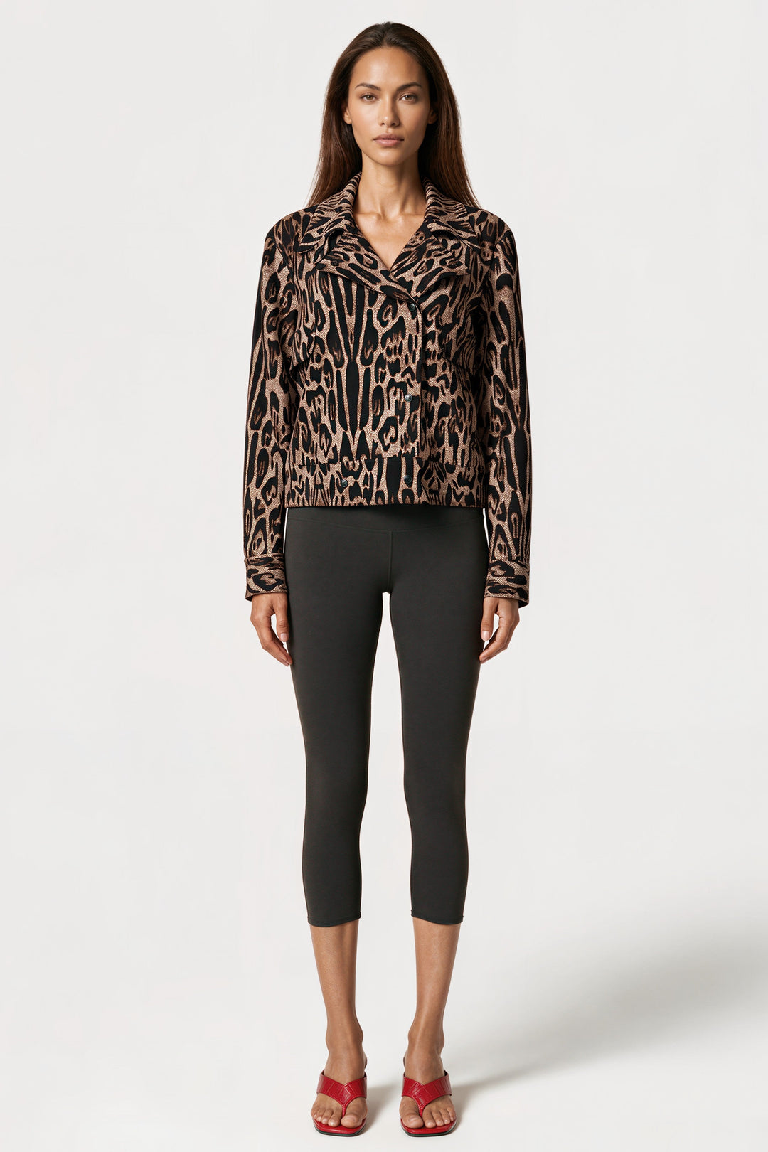 Self Lined Long Sleeve Pilot Jacket