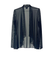 Draped Short Swing Jacket