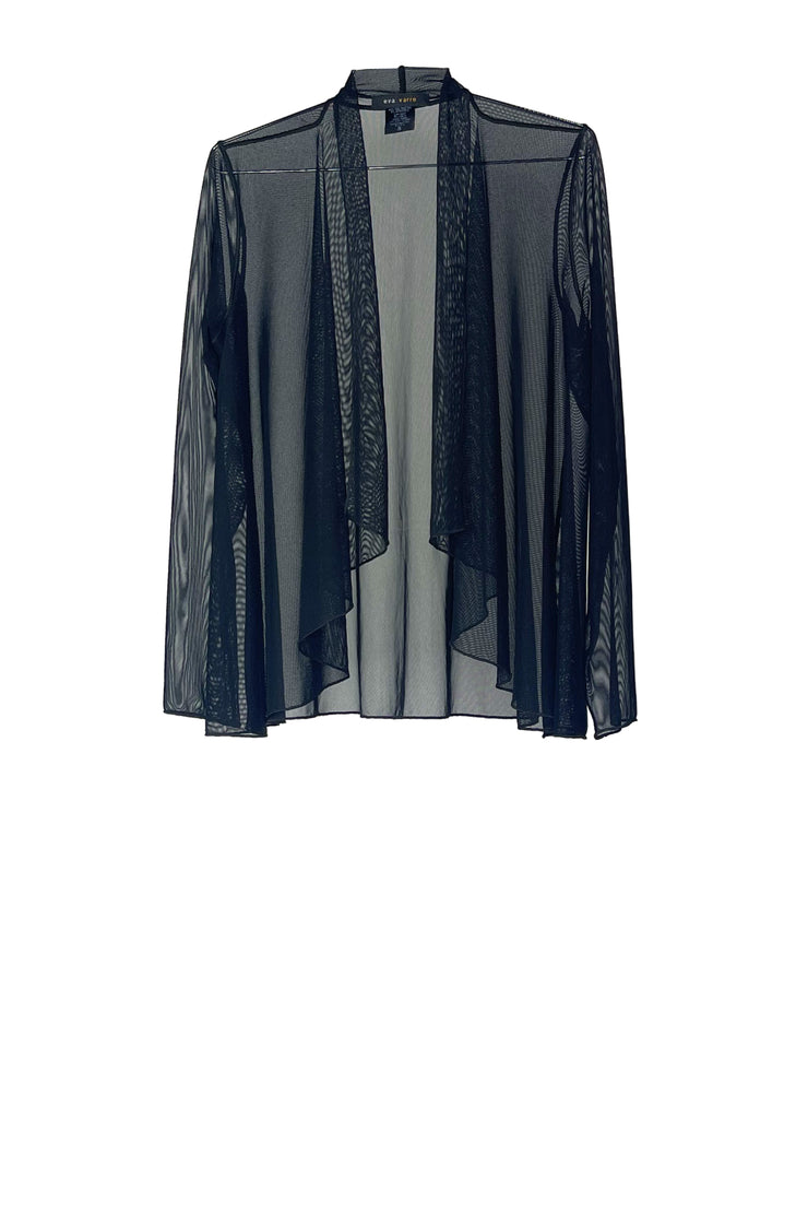 Draped Short Swing Jacket