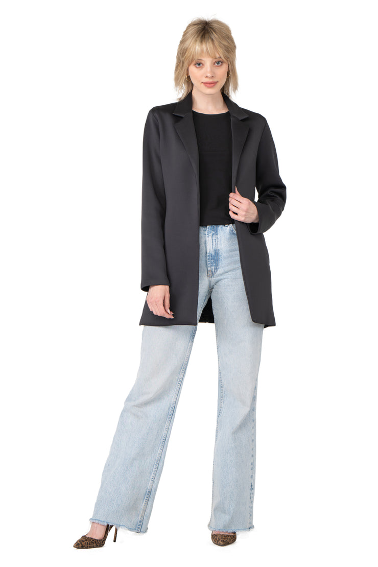 Slit Side Short Jacket