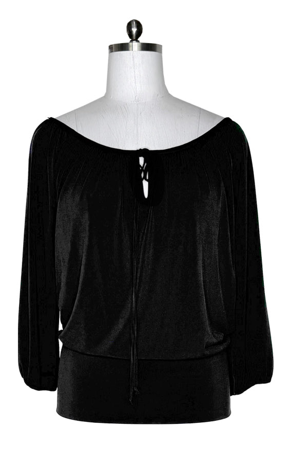 Rock star single layer longer top