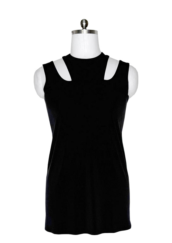 Double shoulder strap lined tunic